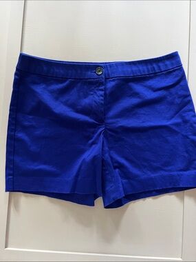 Worthington Royal Blue Tailored Cotton Bermuda Shorts